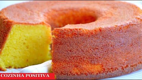 Bolo de Fubá sem Trigo Econômico