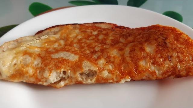Delicioso Lanche Para Substituir o Pão no Café