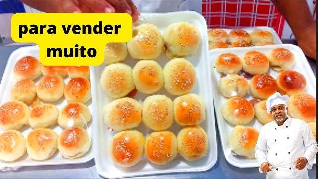 Mini Salgados Hambúrguer – Ótimo Para a Venda