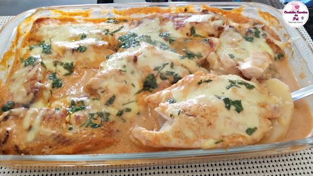 Delicioso Filé de Tilápia ao Molho Cremoso