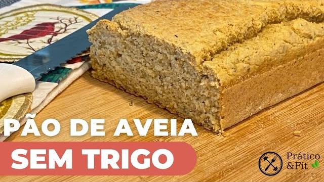 Pão Caseiro de Aveia Fit – Feito no liquidificador