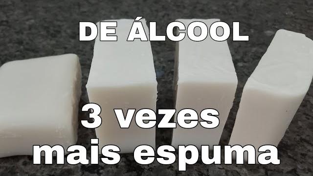 Sabão de Álcool Rende Muito e Espuma Demais