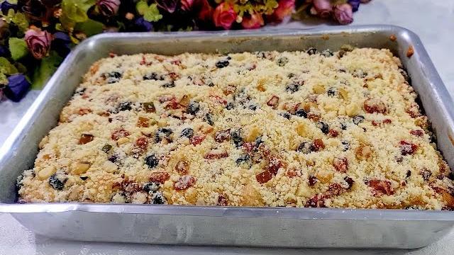 Maravilhoso Bolo de Frutas Cristalizadas