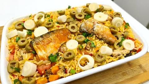 Arroz com Sardinha Especial para a Semana Santa
