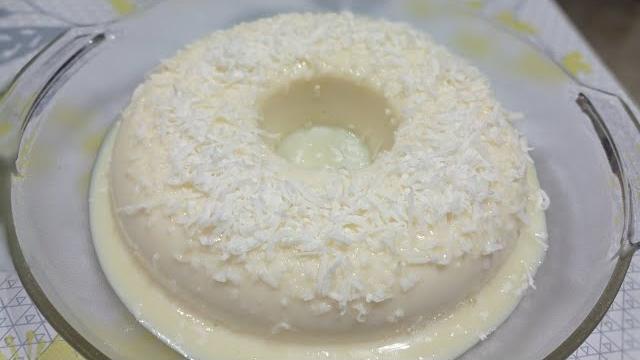 Sobremesa Gelada de Coco Deliciosa