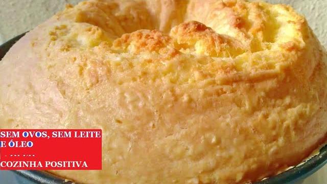 Bolo sem Trigo Prático – Com Poucos Ingredientes