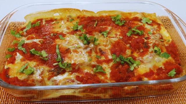 Filé de Peixe Empano a Parmegiana Com um Molho Especial
