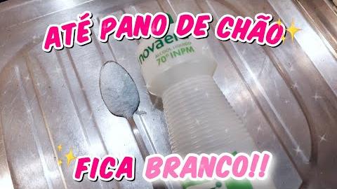 Misturinha Para Deixar Seus Panos de Pratos Branquinhos