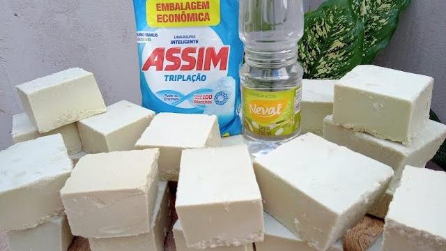 Sabão Caseiro de Vinagre e Sabão em Pó – Fácil e Prático