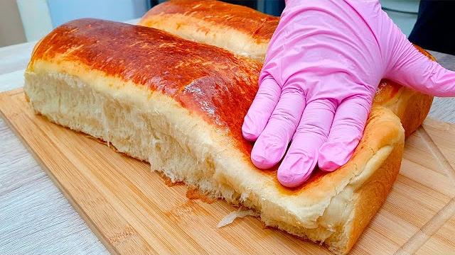 Delicioso Pão Caseiro Muito Fofo e Saboroso