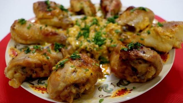 Coxas de Frango Assadas Com Tempero Especial e Delicioso