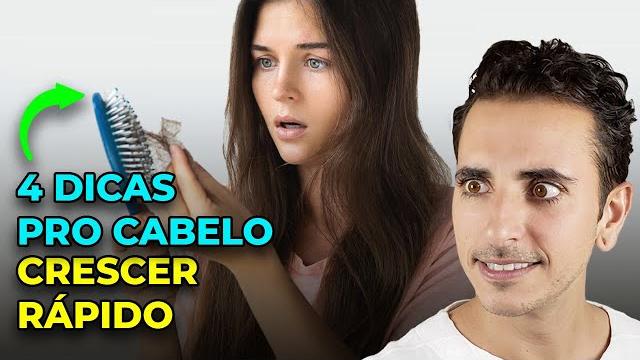 4 DICAS PARA SEU CABELO CRESCER MAIS RÁPIDO