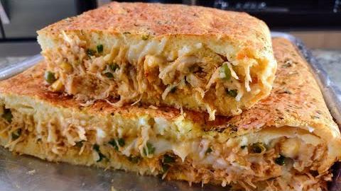 Torta de Frango Cremosa – Massa Incrivelmente Leve