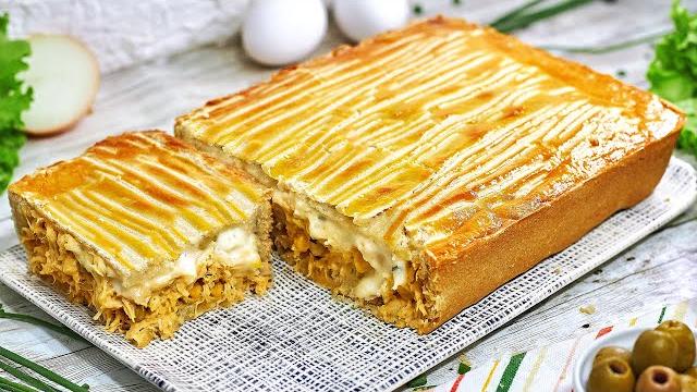 Faça Um Pastelão de Frango sem Manteiga – Conheça A Torta de Frango Perfeita