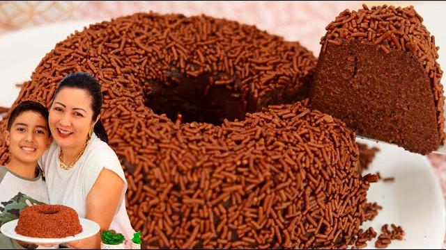 Em 5 Minutos Tenha Um Brigadeirão de Chocolate Super Cremoso