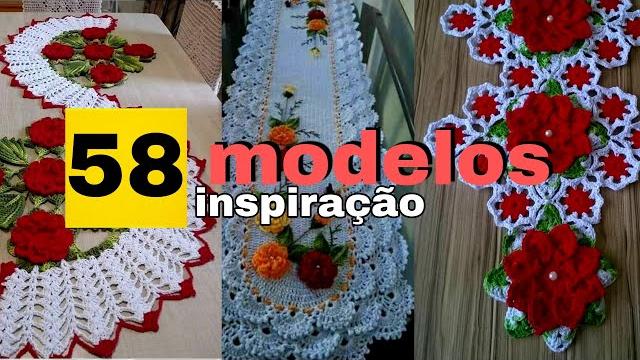 58 Modelos de Caminho de Mesa em Croché Para Te Inspirar
