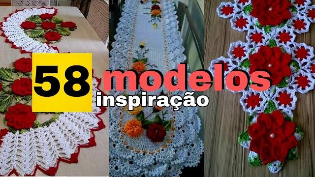 58 Modelos de Caminho de Mesa em Croché Para Te Inspirar