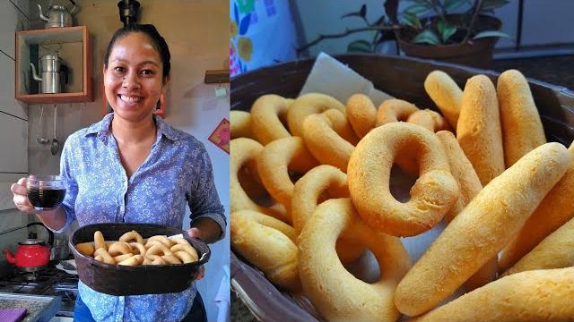Biscoito Frito Feito de Polvilho Azedo