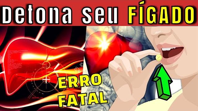 Conheça 10 Remédio de farmácia Que Acabam Com Seu Fígado