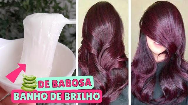 Banho de Brilho Extraordinário Com Babosa