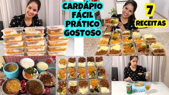 15 Maneiras de Marmitas Para Congelas Com Cardápio Completo, Gostoso e Fácil