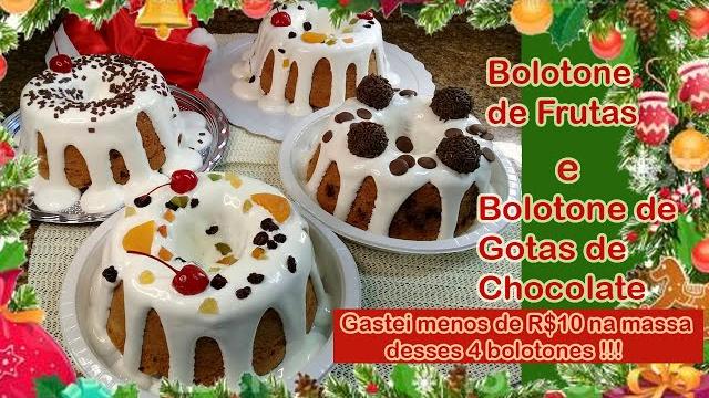 Faça 4 Bolotones com uma massa econômica e saborosa