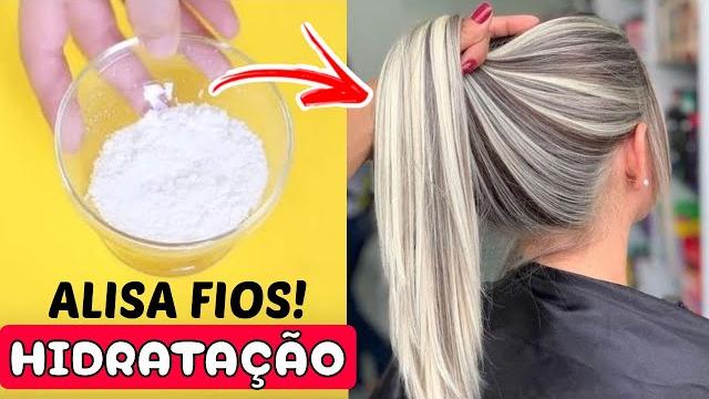 Como Deixar Qualquer Cabelo Liso, Espelhado e Escorrido Facilmente em Casa