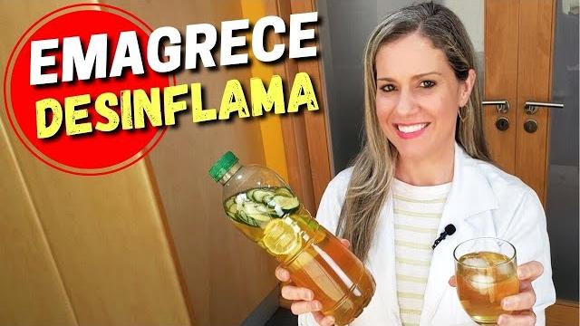 Uma Bebida de Emagrece, Desinflama e Desincha Seu Corpo – Fácil, Gostosa e Barata