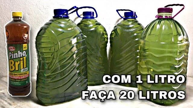 Aprenda a Multiplicar o Pinho Sem Perder a Qualidade – Faça 20 Litros Usando Apenas 1