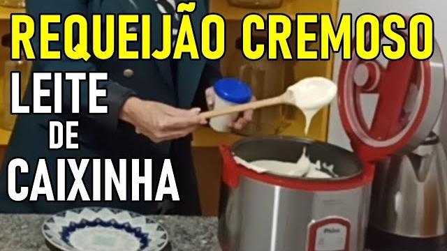 Requeijão Cremoso Com Leite de Caixinha Super Fácil de Fazer