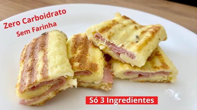 Café da manhã Low Carb – Substitua o pão por essa delícia zero carboidrato