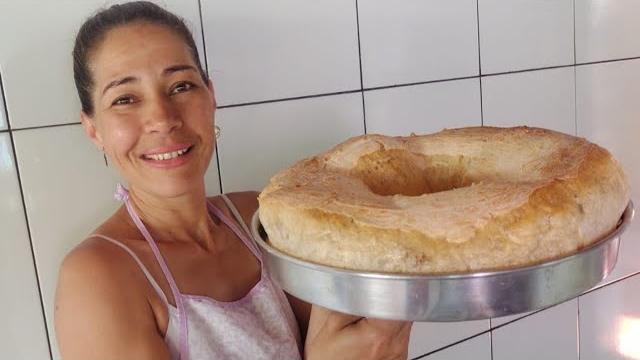 Biscoito de polvilho gigante muito crocante, simples e fácil