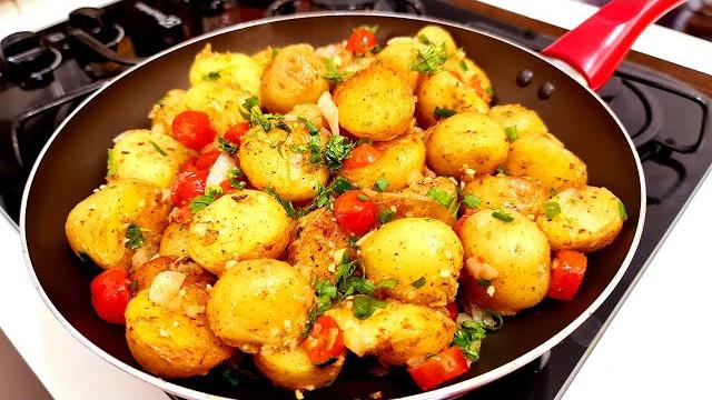 Batata Crocante Gratinada Na Manteiga