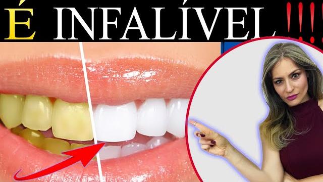 Receitinha caseira para ter dentes mais brancos