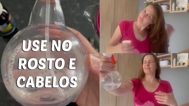 Use No Rosto e Nos Cabelos – Hidrata, Suaviza e Controla o Frizz