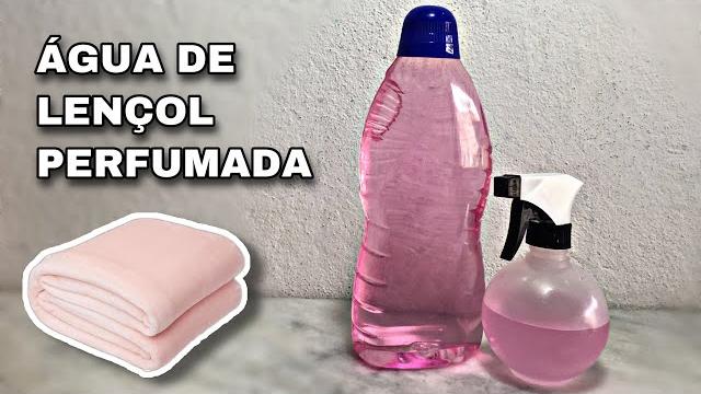 Agua de lençóis Caseira Muito perfumada