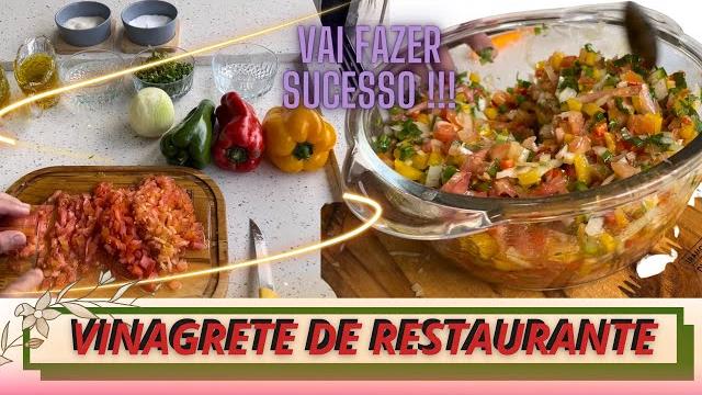 Vinagrete: O Segredo da Melhor Receita Para Acompanhar o Churrasco
