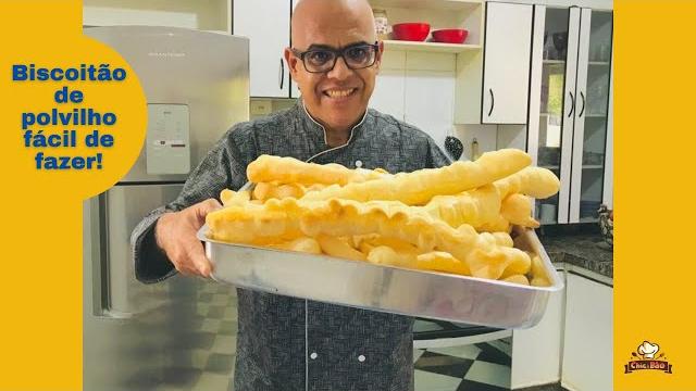 Biscoito de Polvilho Assado Que Rende Muito