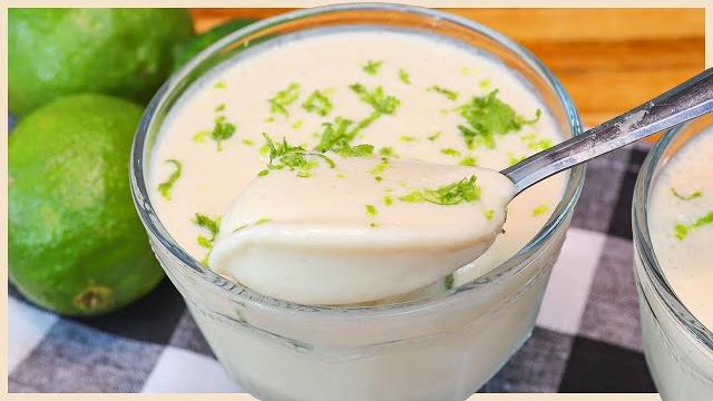 Mousse de Limão Aerado, Perfeito e Super Delicioso