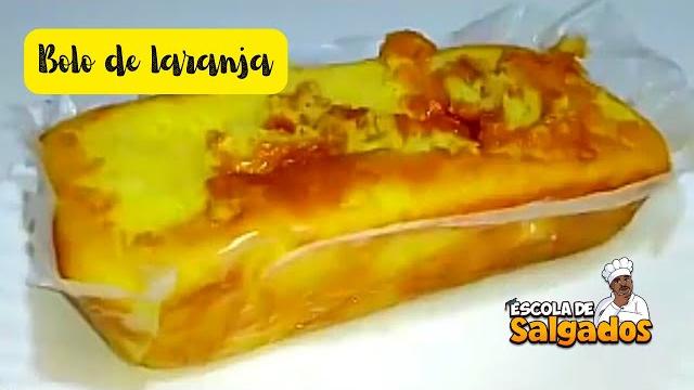 Bolo Tipo Pullman Caseirinho de Laranja