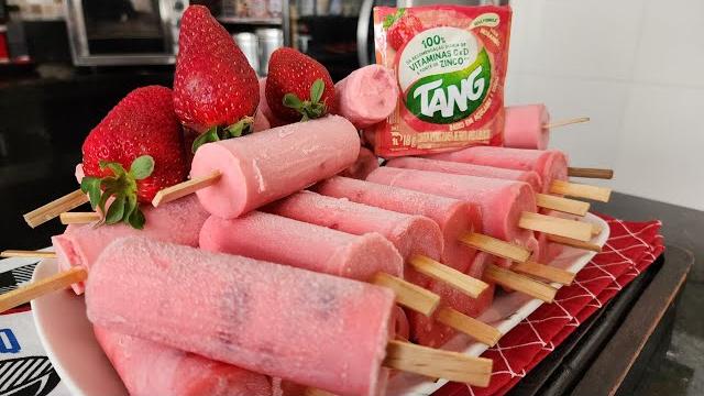 Picolé Caseiro Fácil Sem Liquidificador e Sem Bagunça na Cozinha