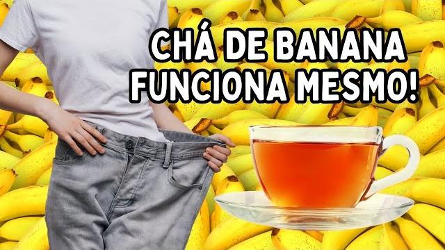 O Chá de Banana Que Emagrece e Virou Febre no Brasil – Melhor Que Injeção