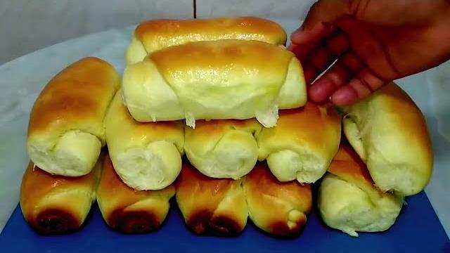 Delicioso Pãozinho Caseiro de Leite Ninho