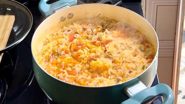 Almoço Completo de uma panela só pronto em 5 minutos