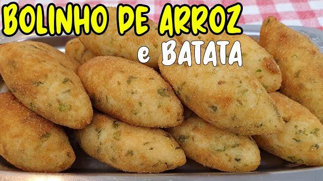 Transforme Sobras de Arroz em uma Delícia: Bolinho de Arroz e Batata Recheado!