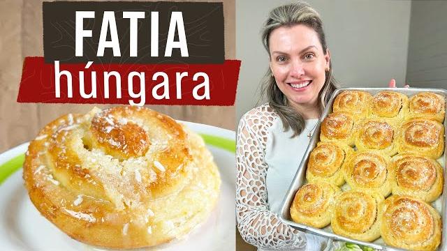 Fatia húngara: Aprenda a fazer o pão de coco recheado – Massa muito fofinha e molhadinha