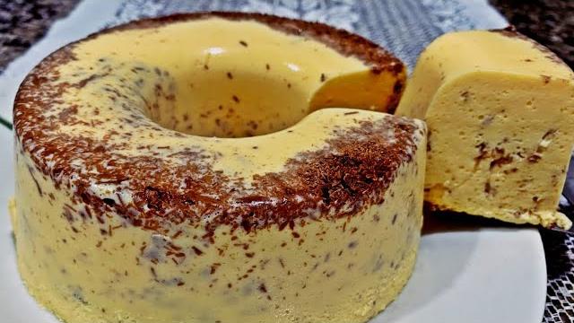 Receita Irresistível: Flã de Maracujá com Raspas de Chocolate