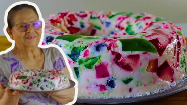 Gelatina Mosaico: Uma Sobremesa Refrescante para as Festas
