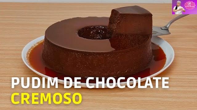 Receita Deliciosa de Pudim de Chocolate Cremoso