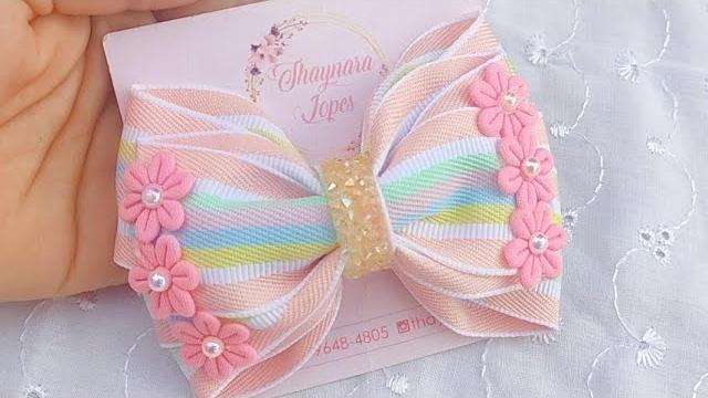 DIY: Como Fazer um Lindo Laço com Fitas | Tutorial Passo a Passo
